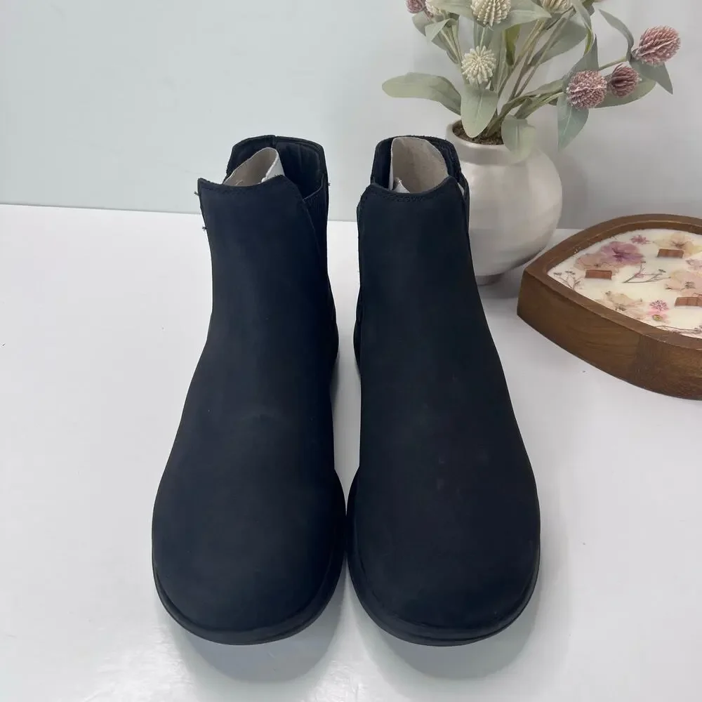 Kuru Draft Salo Lightweight Slip On Comfort Boot Jet Black Men 10.5 Medium NWOB